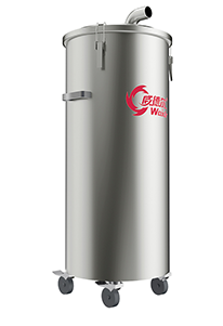 Компактный текстильный промышленный пылесос с одним ведром